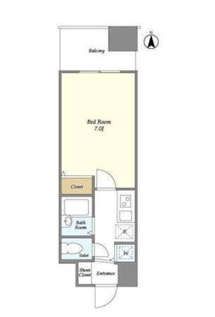 BPRレジデンス川口の物件間取画像